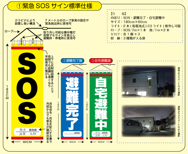 SOS旗仕様